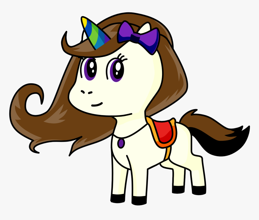 Unicorn And Friend Cartoon Clipart, HD Png Download