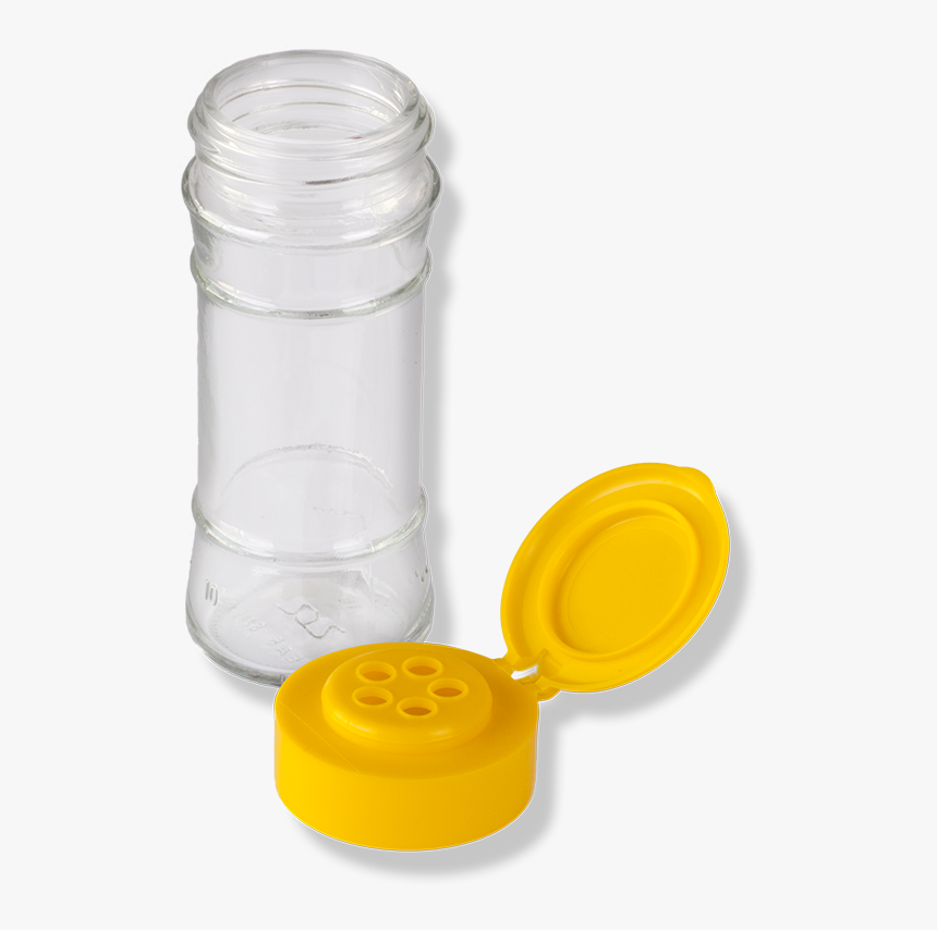 5 Holes Flip Top Yellow Cap - Flip Top Cap Container, HD Png Download