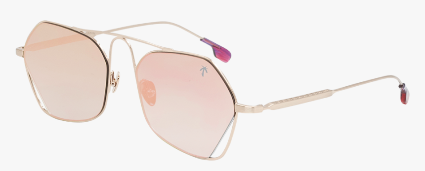 Lbc In Rose Gold Mirror - Reflection, HD Png Download