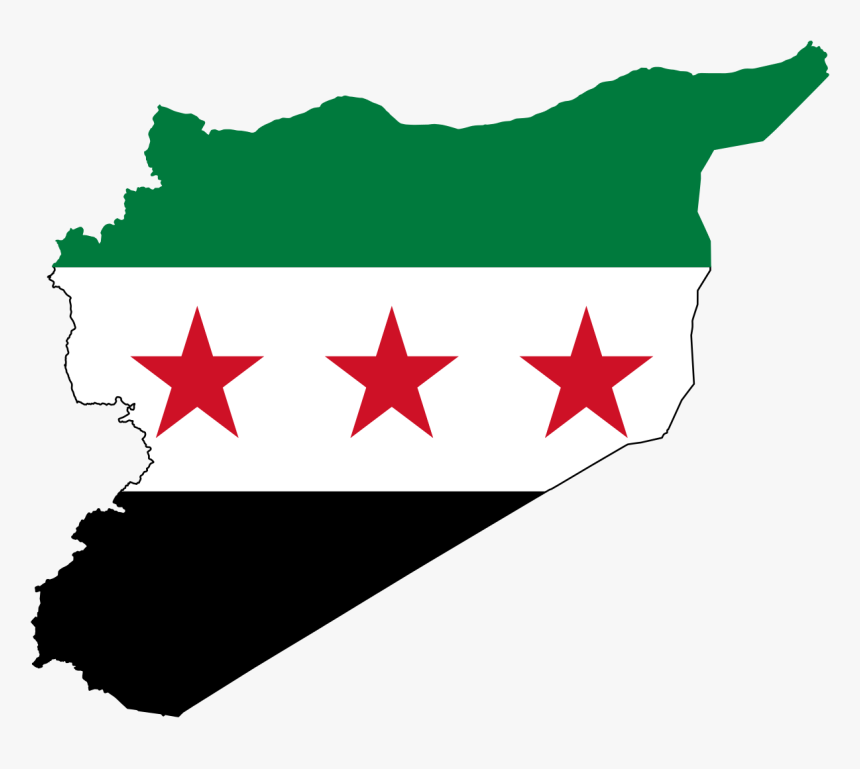 Free Syria Flag Png, Transparent Png