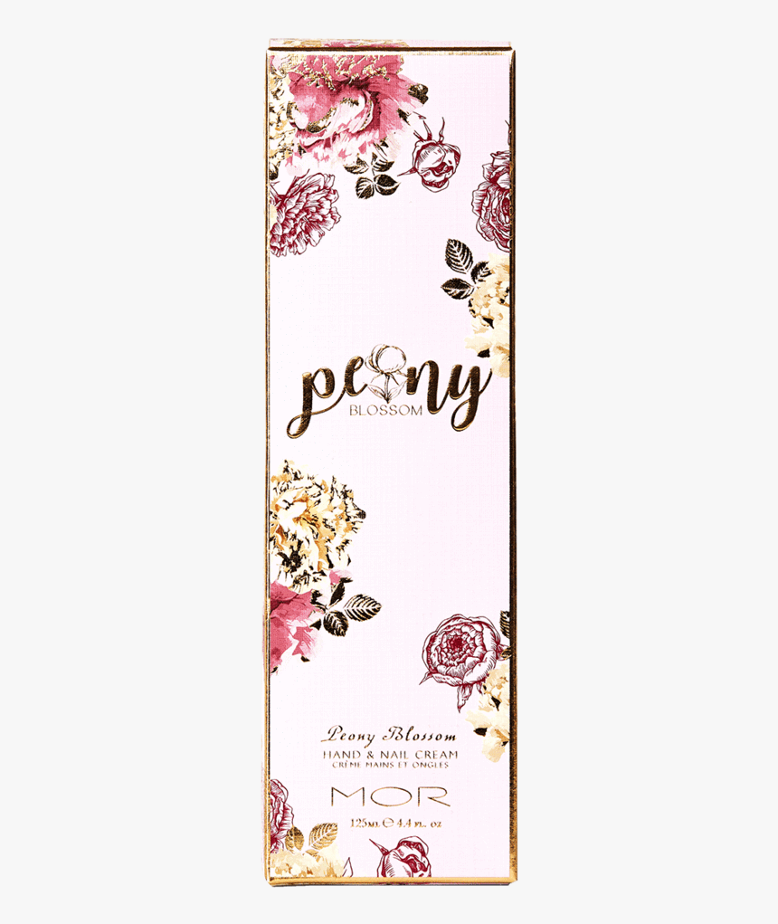Peony Blossom Hand & Nail Cream 125ml - Mor Peony Blossom Hand & Nail Cream, HD Png Download