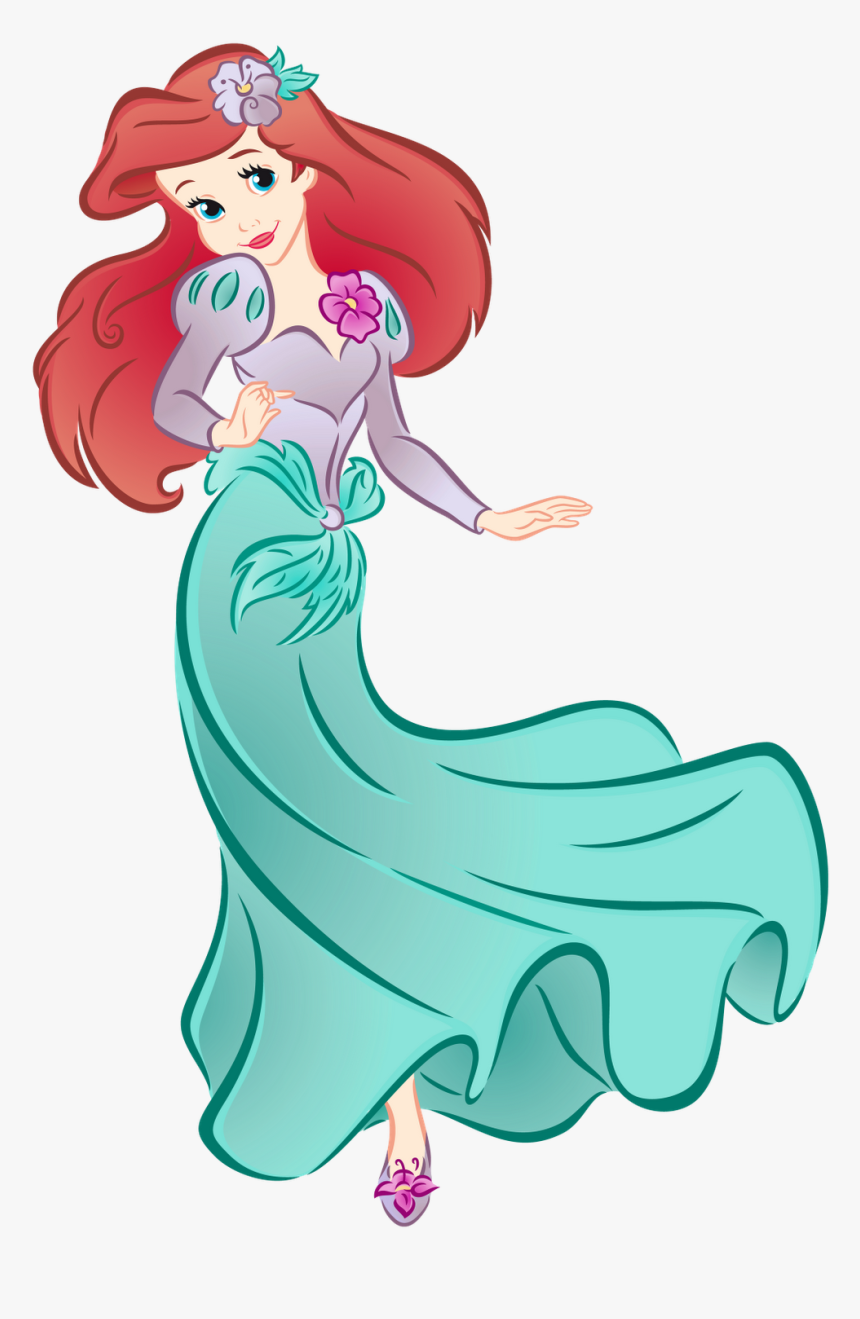 Princesas Disney Ariel - Transparent Little Mermaid Gif, HD Png Download