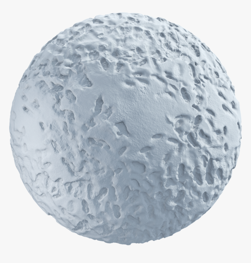 Groundsnowfootprints001 Sphere - Sphere, HD Png Download