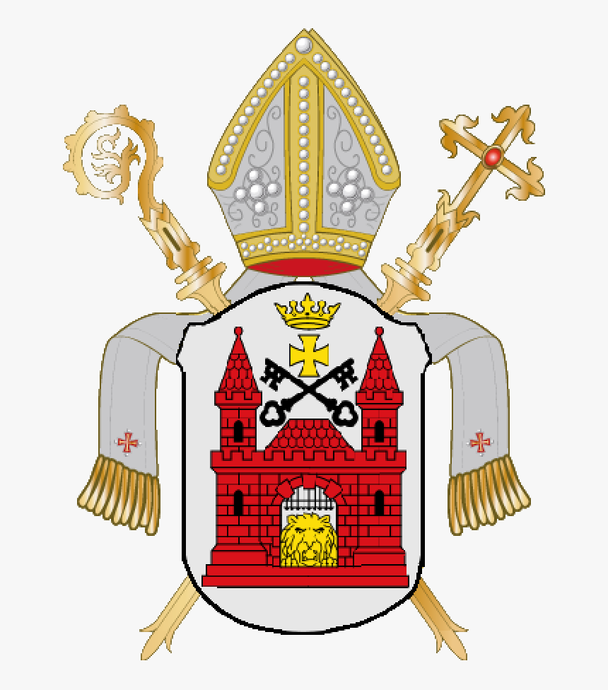 Coat Of Arms Of The Archbishopric Of Riga - Roman Catholic Diocese Of Speyer, HD Png Download