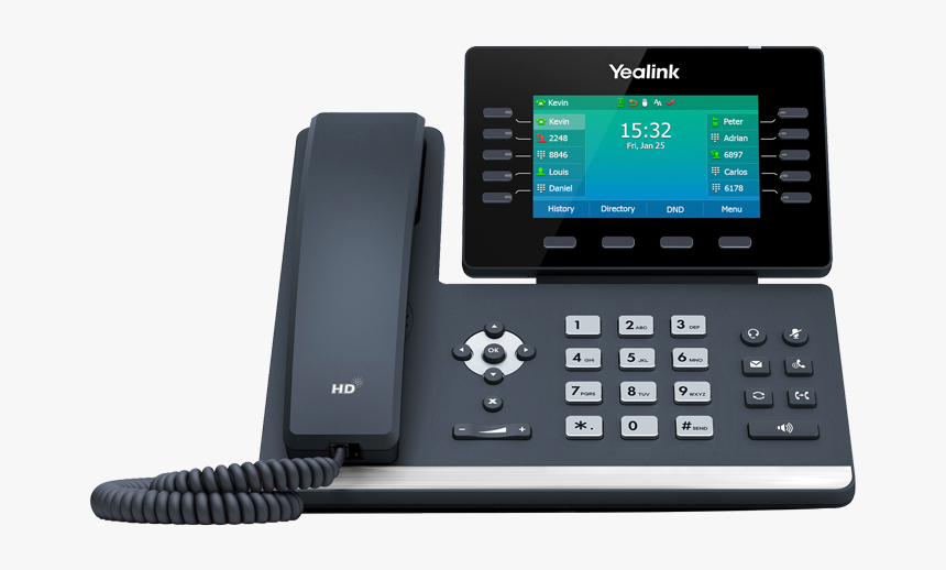 Yealink Sip T54w, HD Png Download