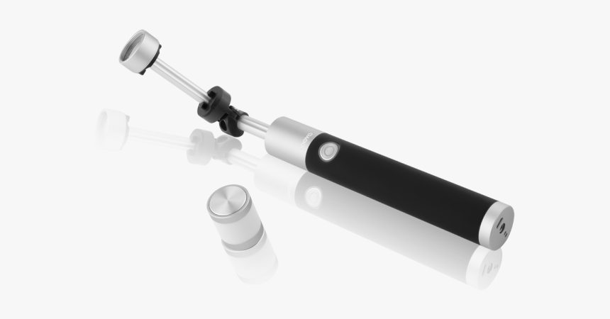 Scalable Baton Selfie Stick With Fill Light - Selfie Stick, HD Png Download