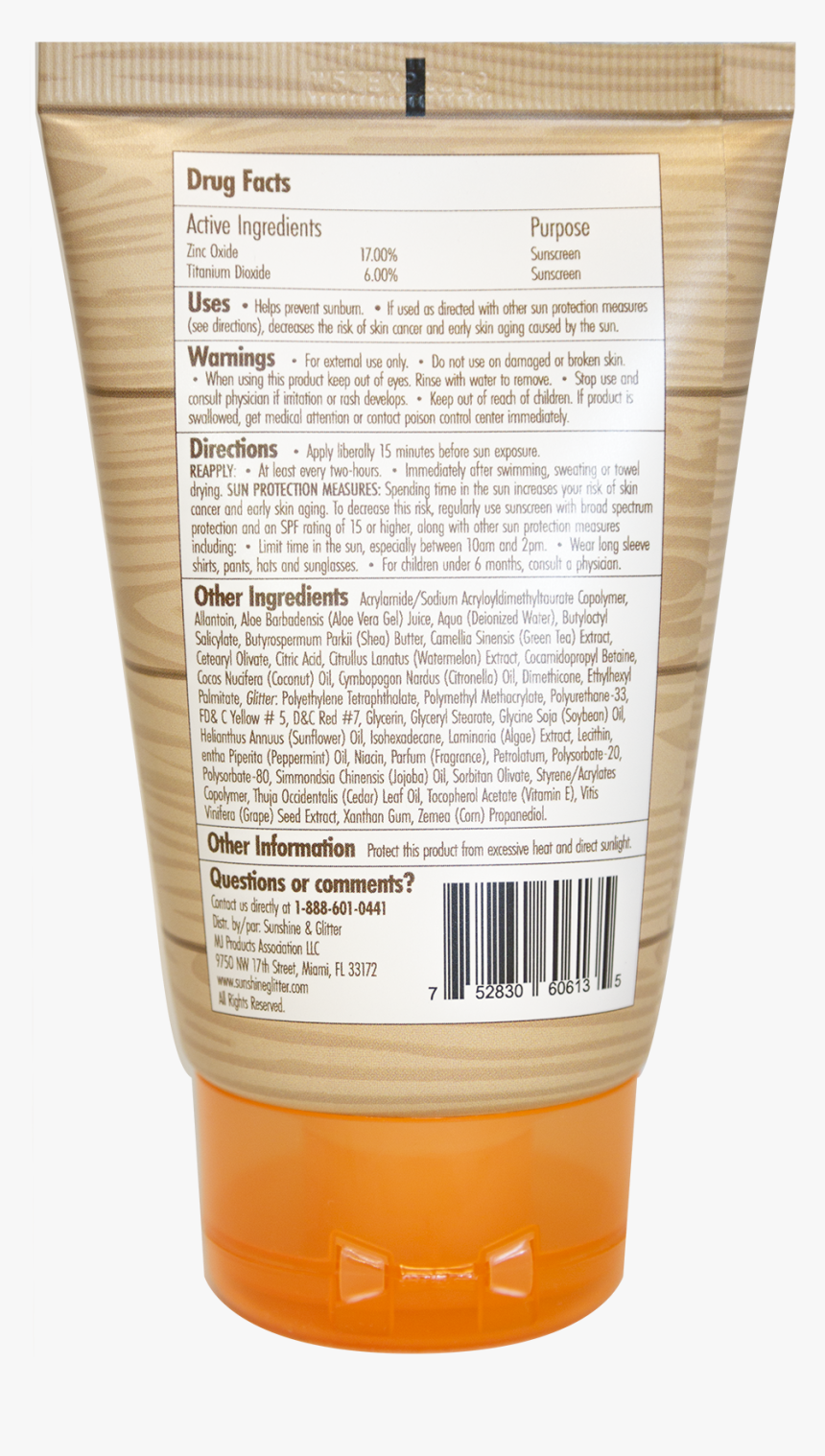 Glamour Camper Spf 50 All Natural Sunscreen With All - Cosmetics, HD Png Download