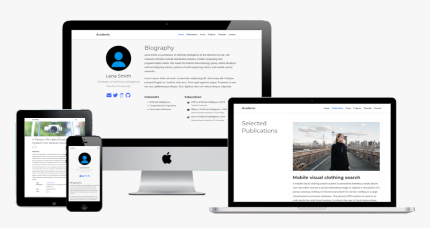 Academic Website, HD Png Download