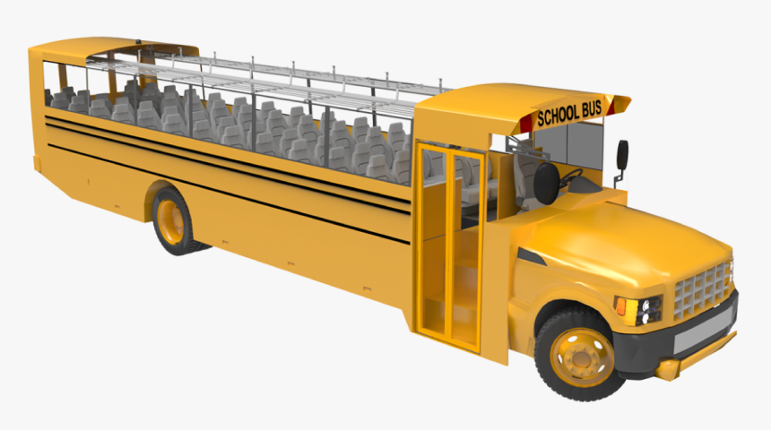 Transparent Clipart Viewer - School Bus, HD Png Download
