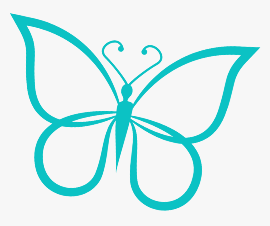 The Bethany Center - Butterfly Clipart Black And White Png, Transparent Png
