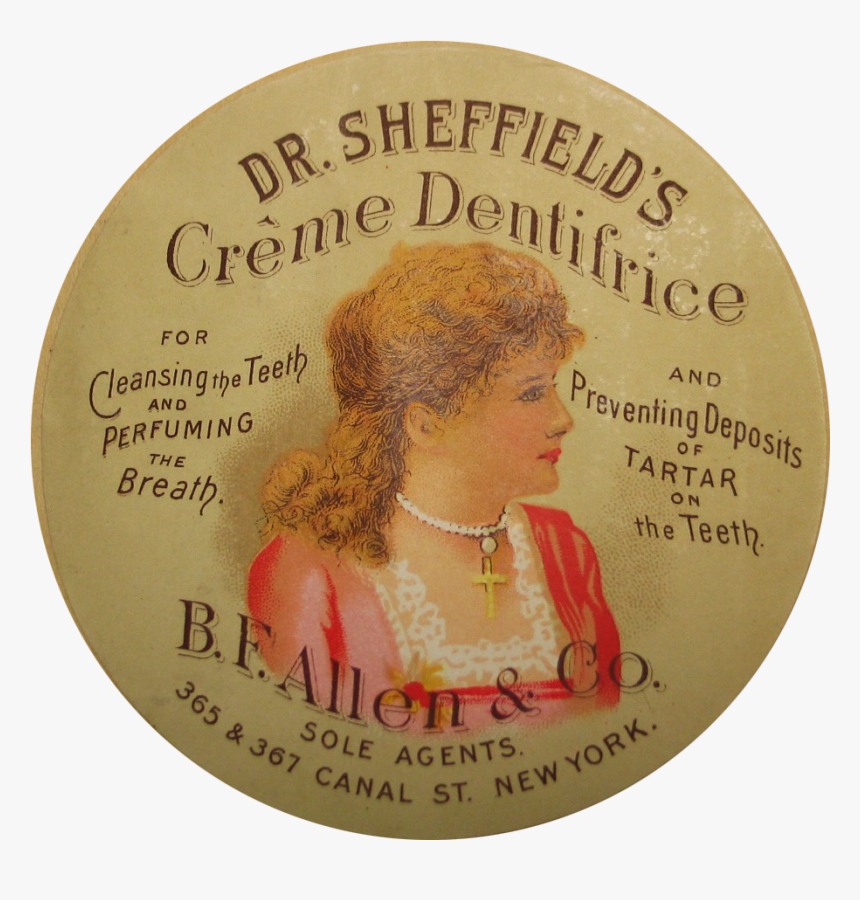 Figure 6 Jar Top Creme Dentifrics - Girl, HD Png Download