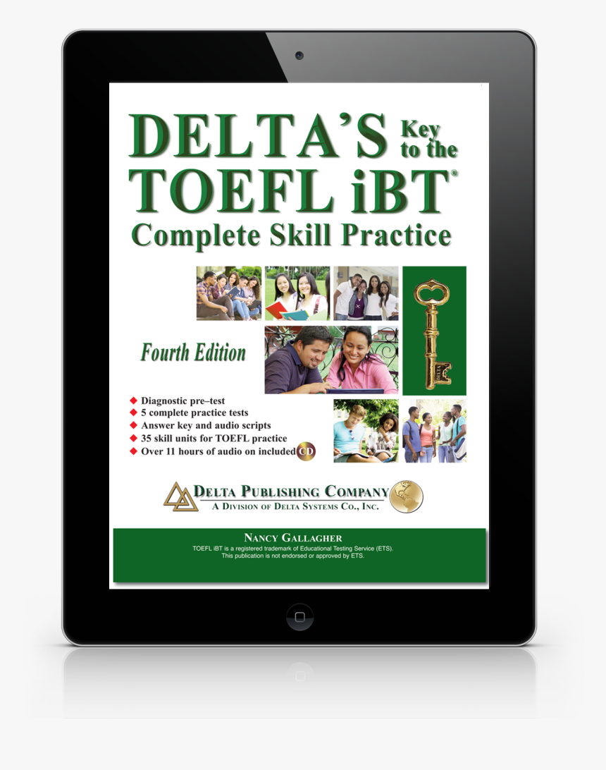 Delta S Key To The Toefl Ibt - Delta Toefl Ibt, HD Png Download