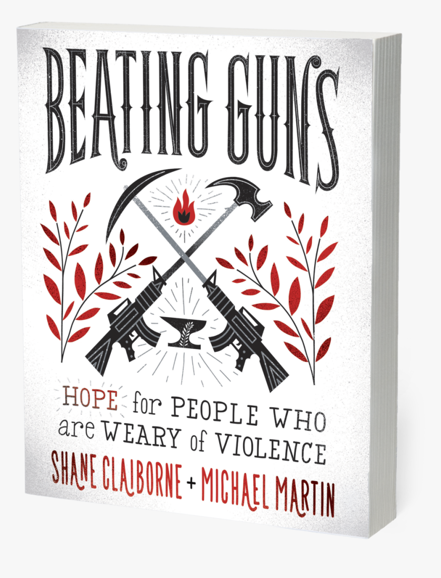 Claiborne Beatingguns 3dalt - Beating Guns Shane Claiborne, HD Png Download