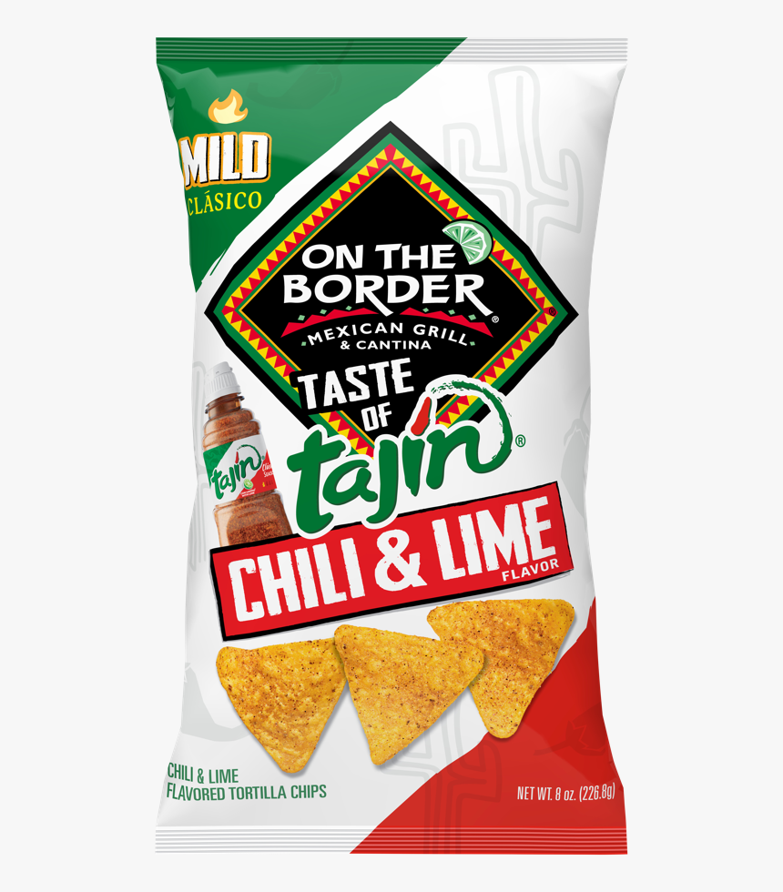 Tajin Clasico Front 2x - Border Chili Lime Chips, HD Png Download