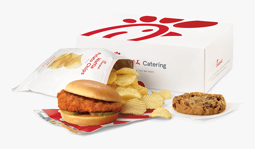 Chick Fil A Chicken Sandwich Packaged Meal, HD Png Download , Transparent Png Image PNGitem