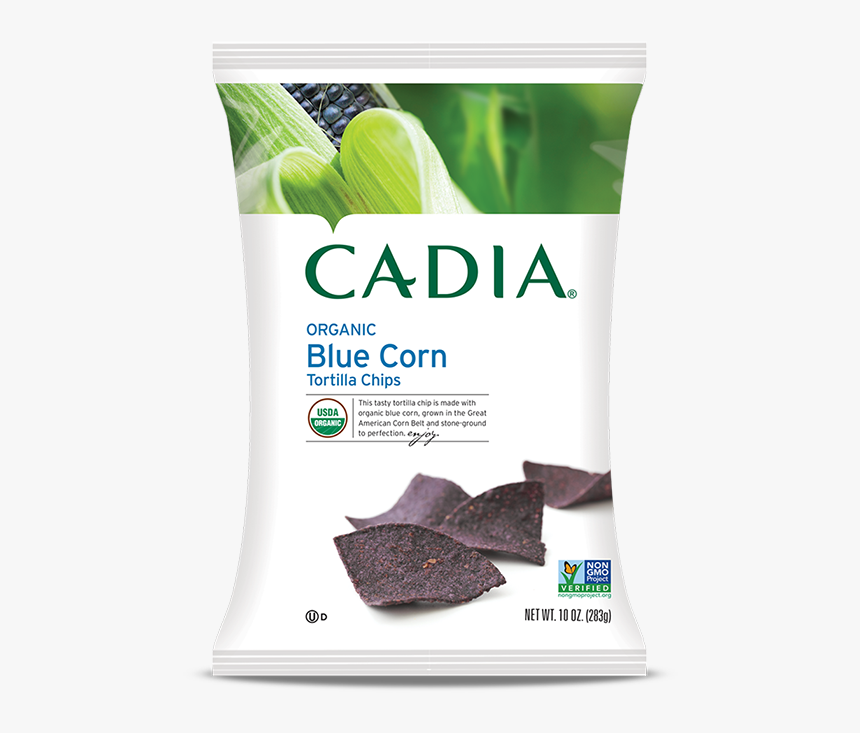 The Secret Behind This Delicious Tortilla Chip Is Blue - Cadia Chips, HD Png Download