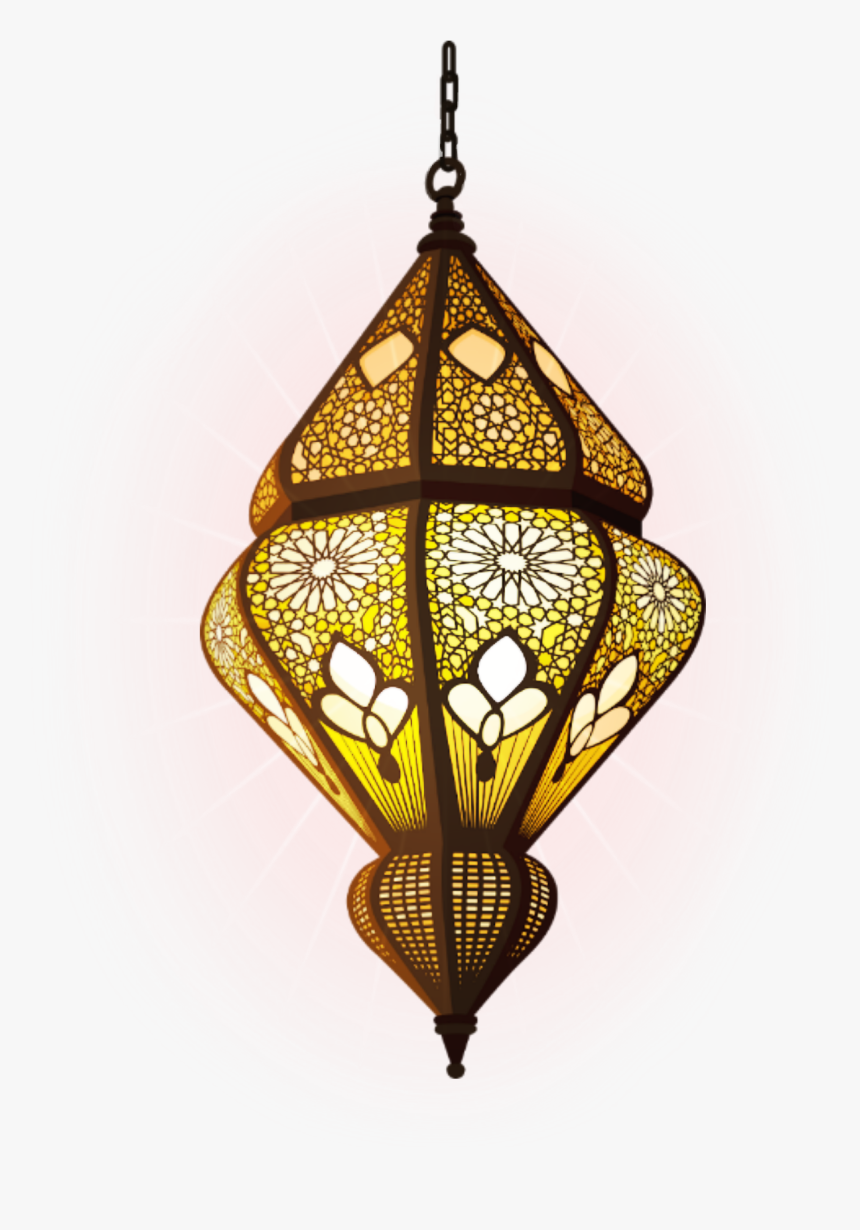 #lantern #light #lamp #hanging #suspension #boho #indian - Islamic Lamp Png, Transparent Png