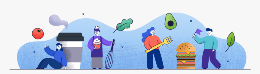 Food-illustration - Cartoon, HD Png Download