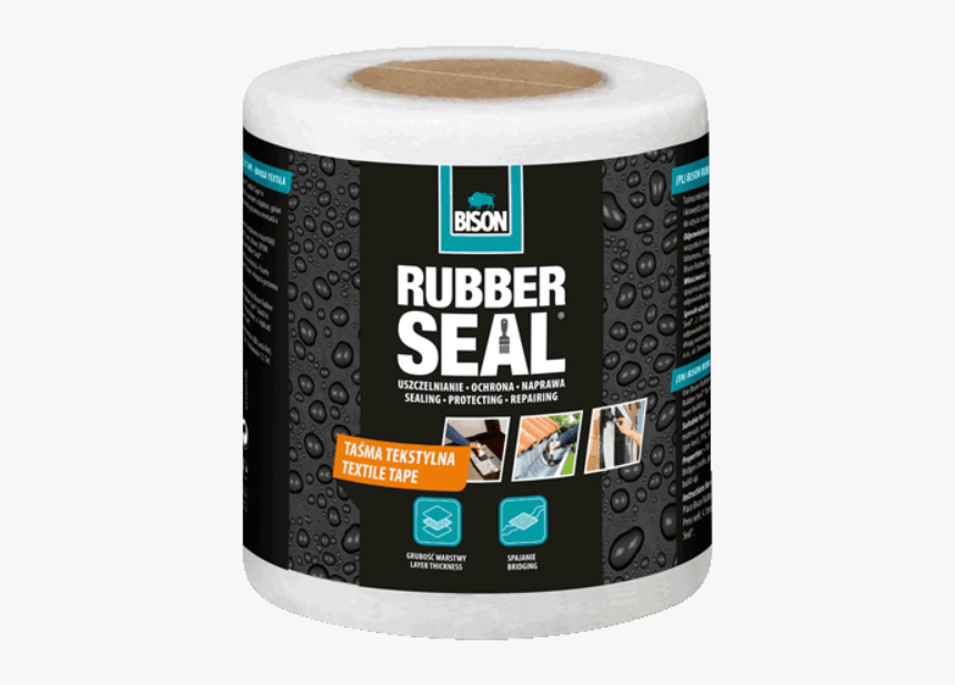 Bison Rubber Seal Textilní Páska 10 Cm X 10 M, HD Png Download