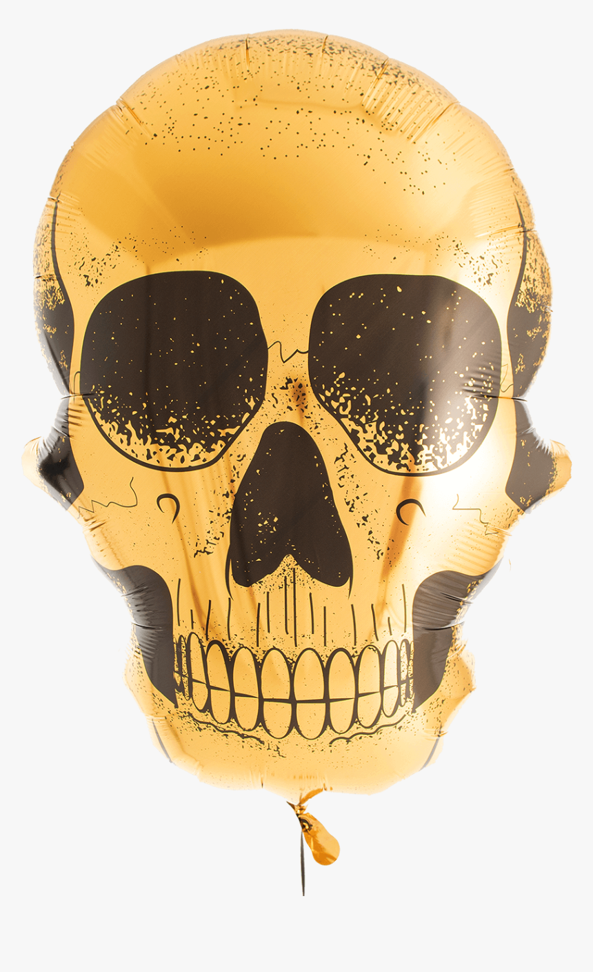 Golden Skull Supershape - Skull, HD Png Download