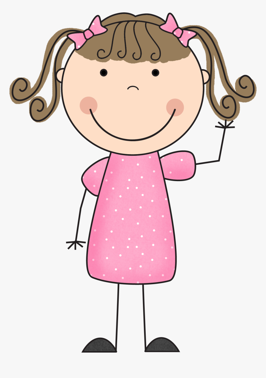 Ghost Clipart Girly - Scrappin Doodles Clip Art Girl, HD Png Download