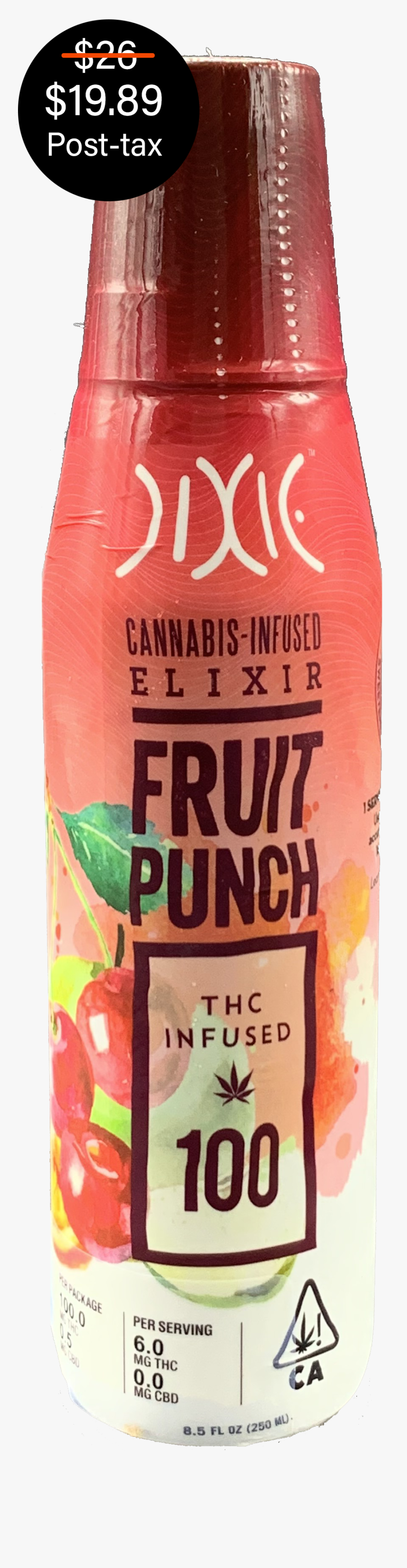 Dixie Fruit Punch Asset With Pricetag - Chocolate Milk, HD Png Download