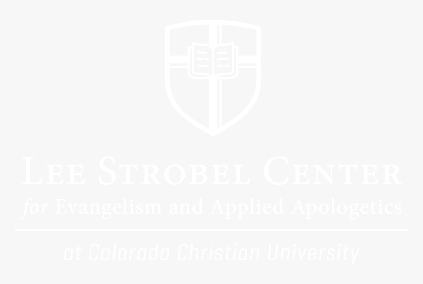 Lee Strobel Center Stacked White - Johns Hopkins Logo White, HD Png Download