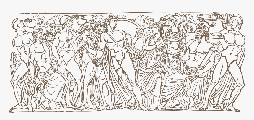 Line Art Black And - Sketch, HD Png Download