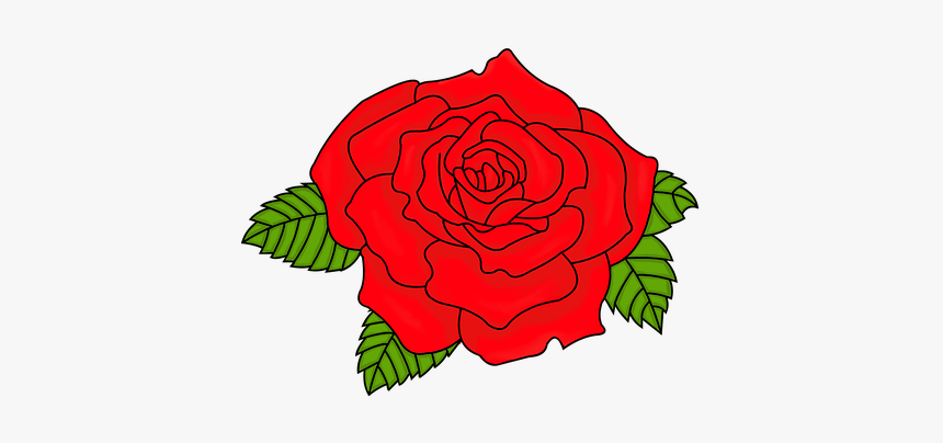 Transparent Rose Watercolor Painting Drawing Flower - Garden Roses, HD Png Download