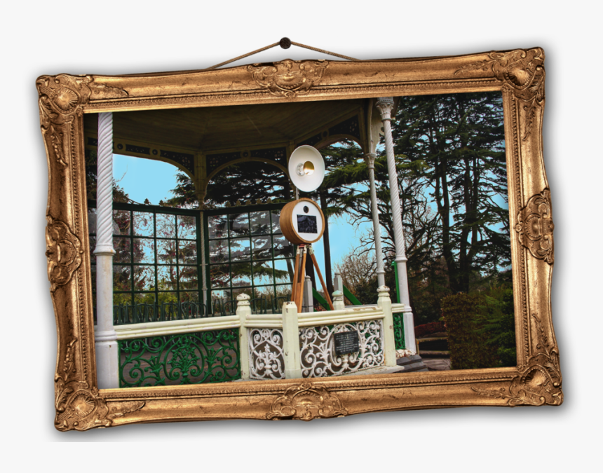 Booth In Frame Picture Frame, HD Png Download , Transparent Png Image