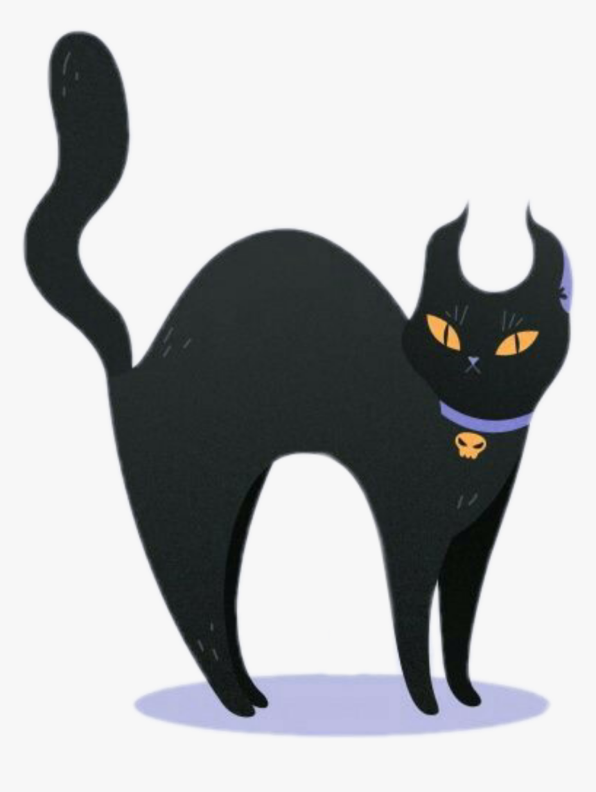 Black Negro Cat Gatos Kawaii Adorable Unicorn Unicornio, HD Png Download