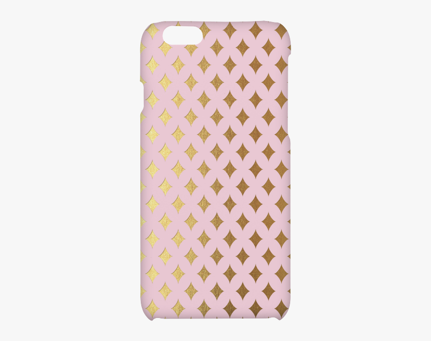 Gold Pink Trendy Glitter Feminine Luxury Pink Pattern - Black Pink Polka Dot Dress, HD Png Download