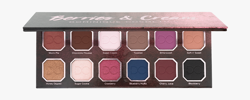Christen Dominique Berries And Cream Palette, HD Png Download