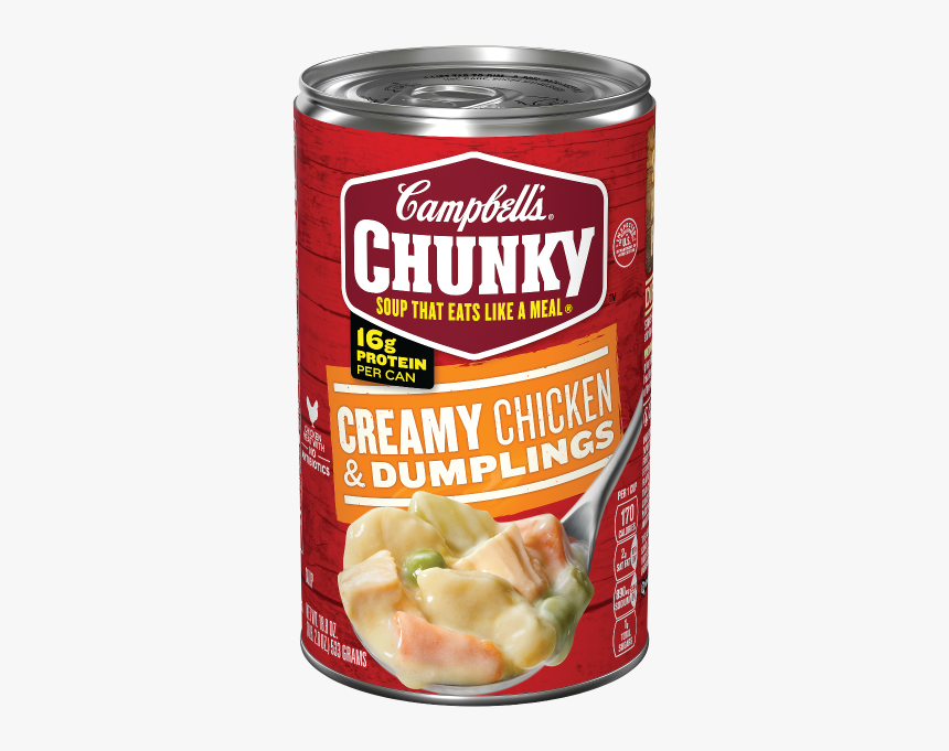 Campbells Chunky Soup Chicken And Dumplings, HD Png Download