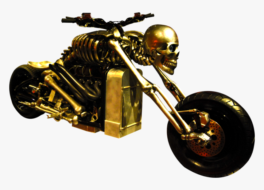 Skeleton Bike, HD Png Download