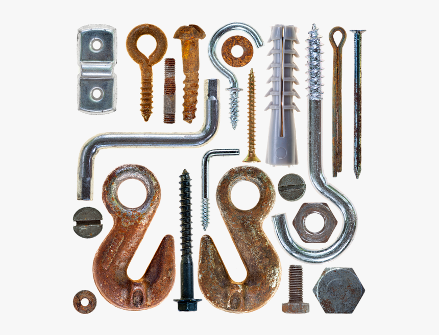 Imagenes De Tornillos Y Tuercas Clavos, HD Png Download