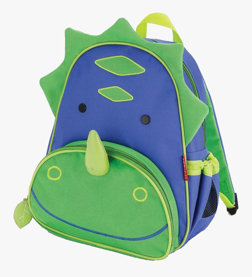 Kids Bag Png File - Skip Hop Dino Backpack, Transparent Png
