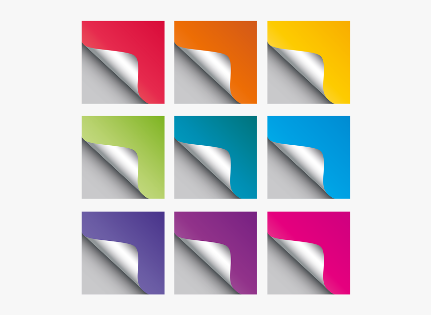 Page Curl Transparent Png, Png Download