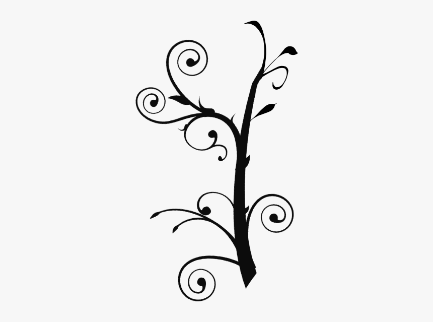 Swirl Vines Clipart, HD Png Download