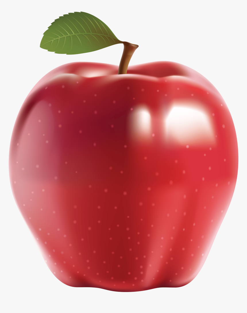 16 Red Apple Png Image Clipart Image - Яблоко Пнг, Transparent Png