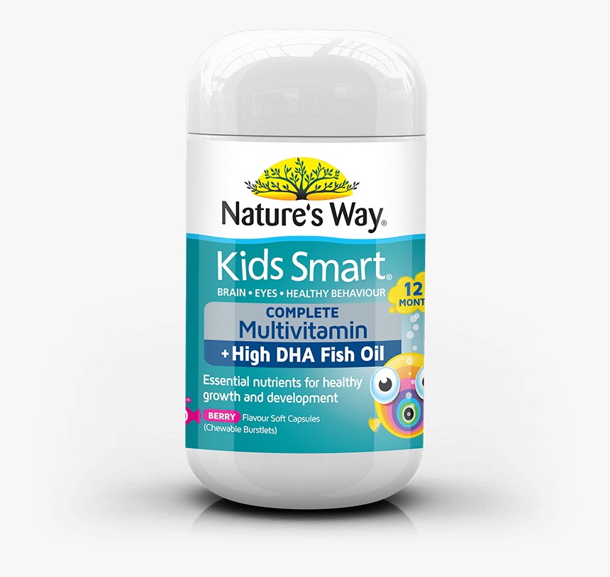 522560 Kids Smart Burstlets Complete Multivitamin 50s - Nature's Way, HD Png Download