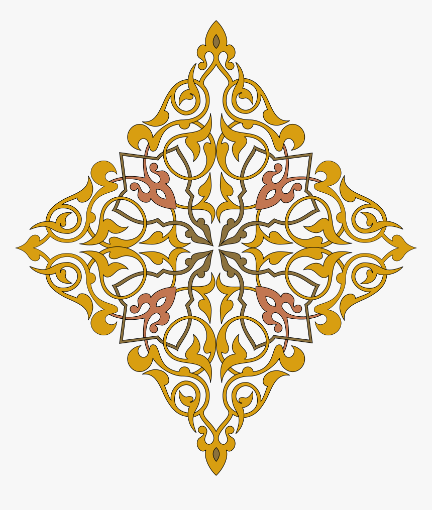 Ornament Arabesque Drawing, HD Png Download