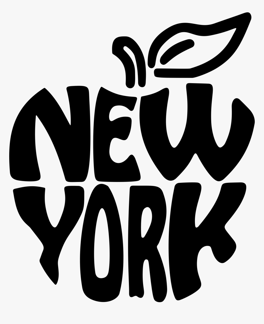 New York Big Apple Clip Arts - New York Big Apple Png, Transparent Png