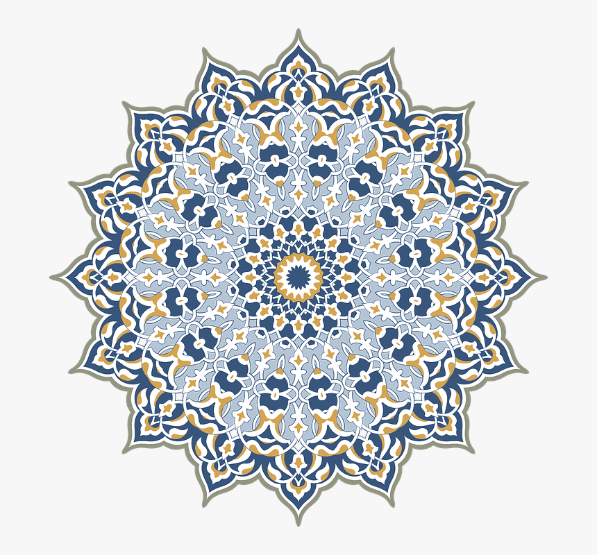 Arabesque, Mandala, Decorative, Ornamental, Decoration - Mandala Arabesque, HD Png Download