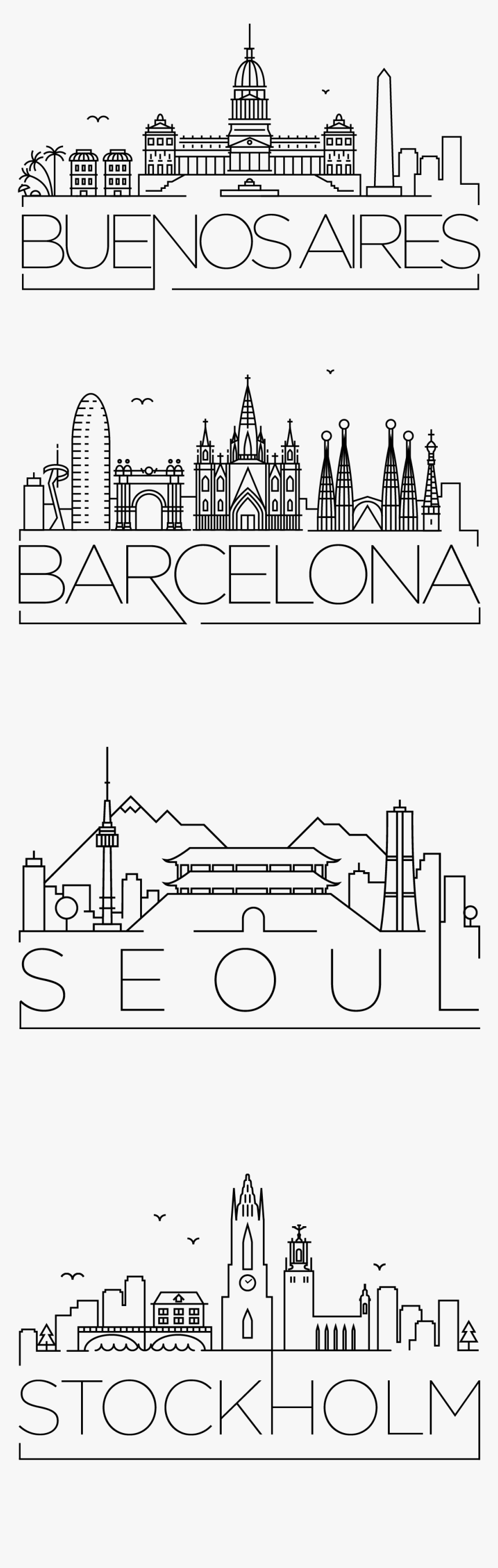 Stockholm Cityline Tattoo, HD Png Download