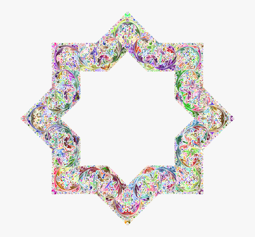 Frame, Arabesque, Vintage, Border, Abstract, Geometric - Msa Ohio State, HD Png Download