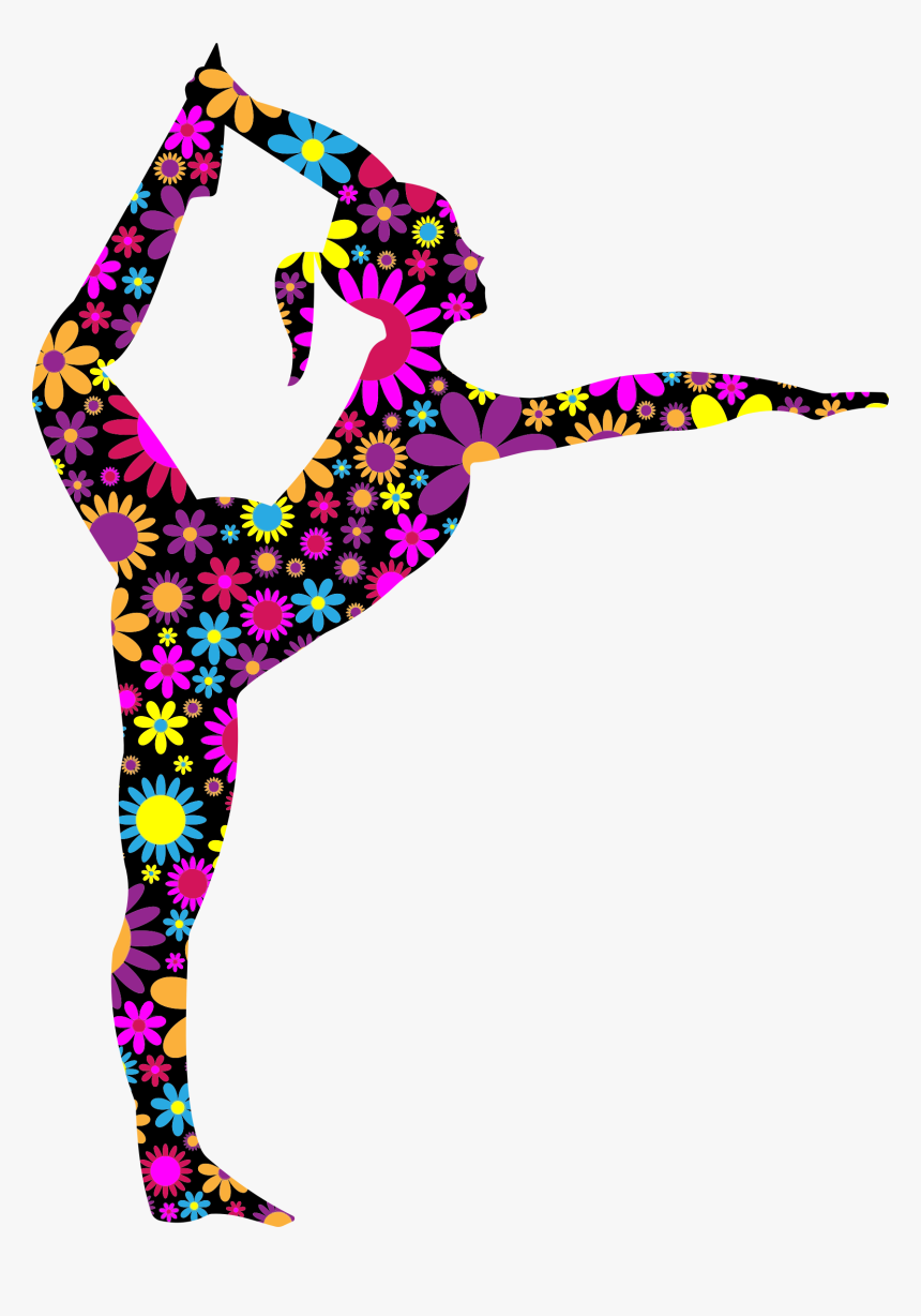 Ballet Dancer Silhouette Stretching Clip Art - Clipart Dancing Silhouette, HD Png Download