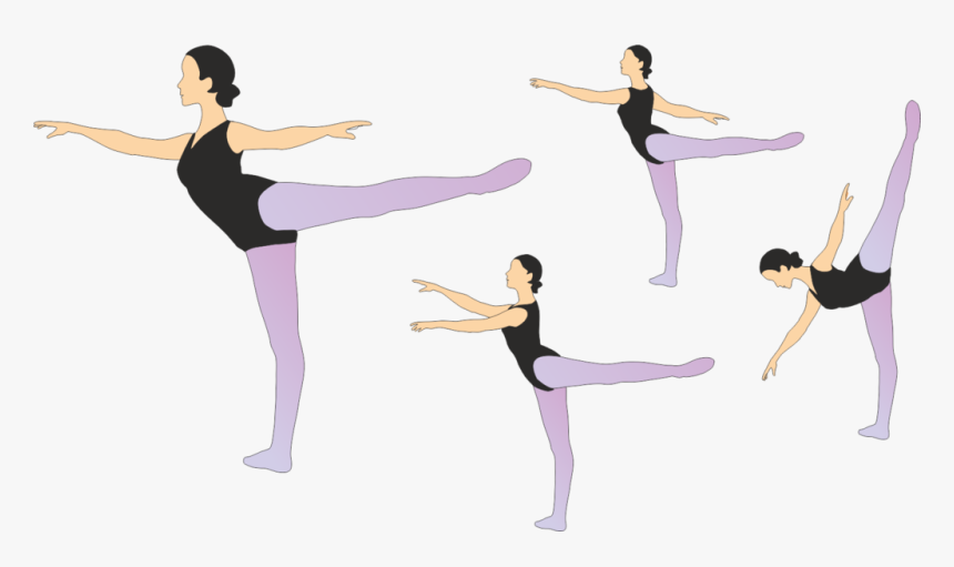 Arabesque En Ballet, HD Png Download