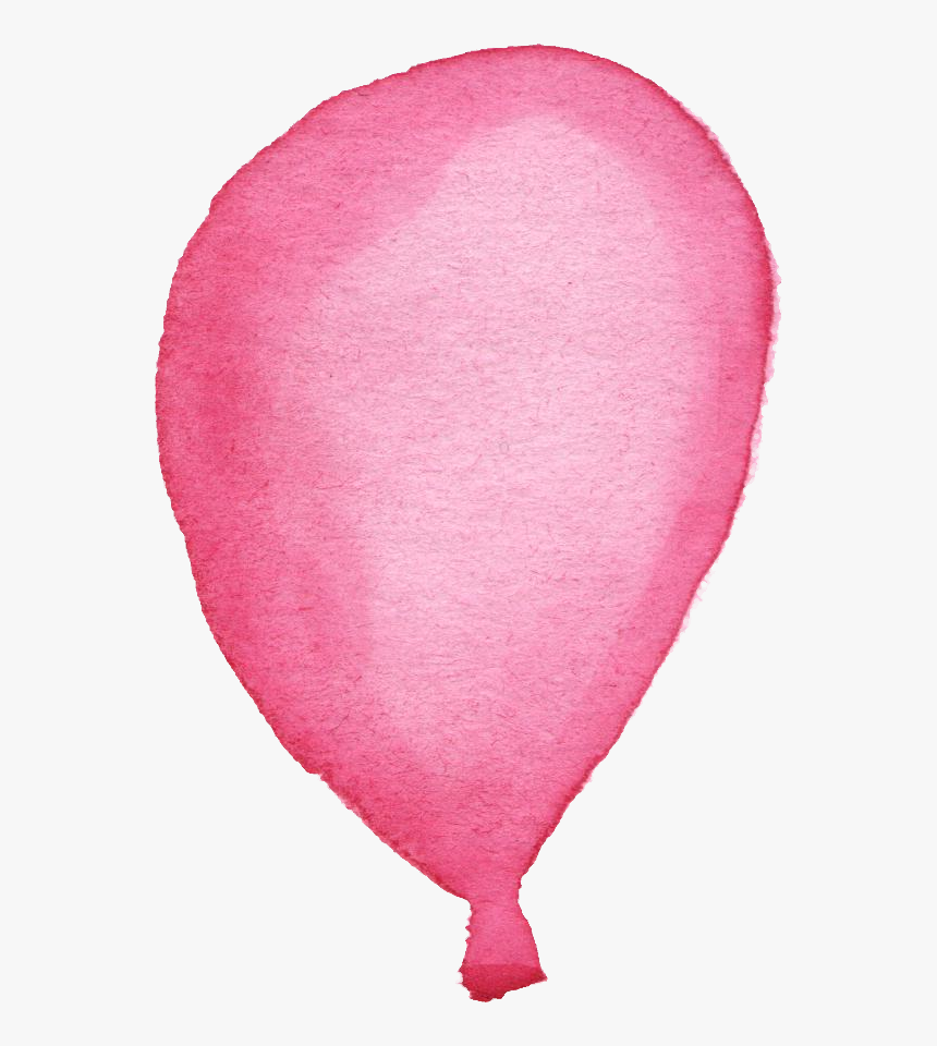 Watercolor Png Transparent - Water Color Balloon Png, Png Download