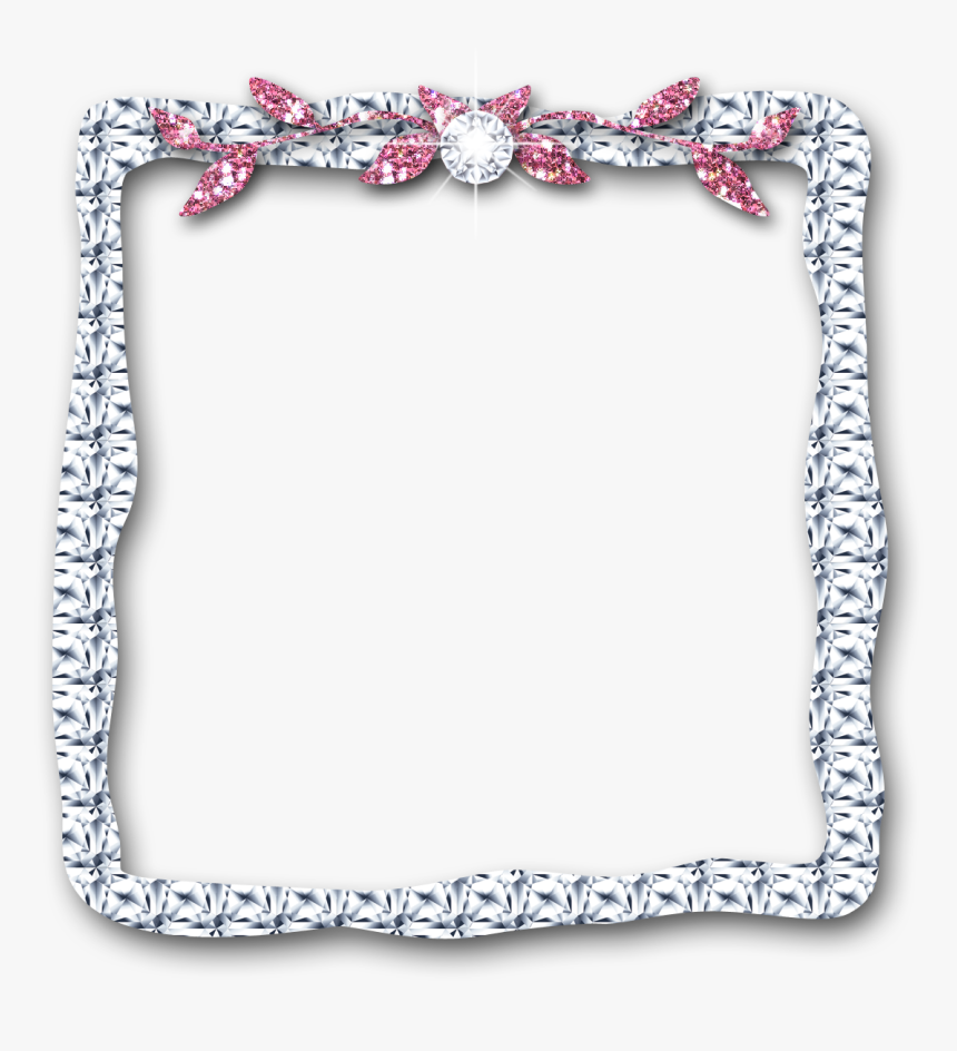 Free Pretty Diamond - Diamond Frame Png, Transparent Png